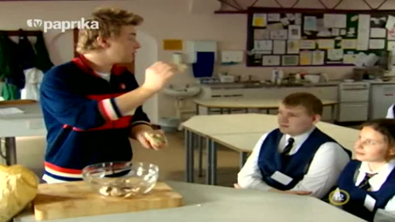 Jamie Oliver a pucér szakács 3. Évad 6. Epizód online sorozat